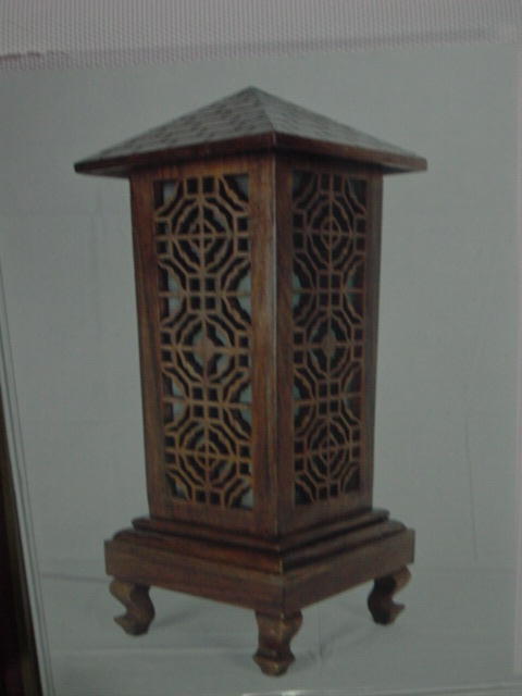 Wooden Lamp